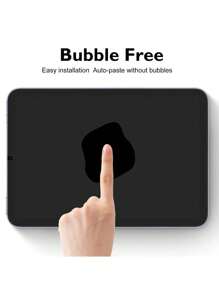 Heyreeg Protector de pantalla con textura de papel para iPad de 11a/10a generación A16 (11/10.9 pulgadas, 2025/2022), escribir y dibujar como en papel, vidrio templado 9H, película mate antideslumbrante, anti arañazos, sin burbujas, alta transparencia, anti huellas dactilares, protector de pantalla para tableta, compatible con iPad Mini/Air/Pro/11a/9a/8a/7a (1 paquete)