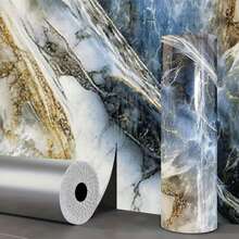 1 Roll Self-Adhesive Marble Wallpaper - Removable And Reusable Backing, Size: 118.11 Inches/93.7 Inches, Green With Golden Veins - Luxurious Marble Look, Ideal For Kitchen, Bathroom, Living Room Decoration - Easy Installation And Trac Removal - Suitable For DIY And Professional Projects, Bathroom Wall Decor, Luxury Appearance, Thickened Replica, Wall Covering, Elegant Design,Urable Material, Decorative Film, Interior Use