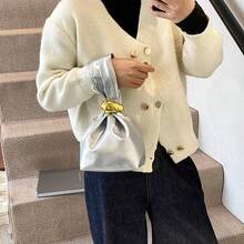 Women Shoulder Bags - 卡其色 - 查看 6