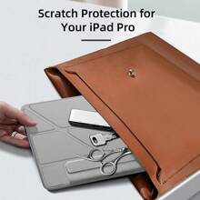 DANYCASE Magnetic Protective Case Y Fold For IPad 10th 10.9 11th A16 10.9 Air 4th Air 5th 10.9 Air 11 M2 M3 2024 2025 Air 13 M2 M3 2024 2025 - Grey - View 7