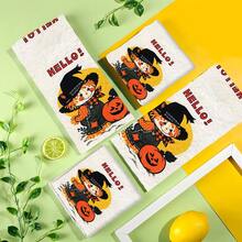 2/4 Pcs Halloween Themed Dish Towels, Super Absorbent Microfiber Modern Dish Cloths, Cooking And Baking Tea Towels, Printed Washcloths, Cleaning Towels, Hand Towels, Soft And Highly Absorbent, Great Gift For Neighbors, Moms, Friends, Birthday, Halloween, Housewarming, Kitchen Decor, Household Essentials - Multicolor - View 22