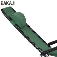 Bakaji Sedia Poltrona Giardino Con Cuscino Gravita Zero Pieghevole Acciaio Salvaspazio Tubolari Acciaio Reclinabile Tessuto in Oxford, Mare Spiaggia Piscina Arredo Esterno