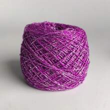 金银线闪闪空心纱钩针线手工DIY接线亮丝线包包玩偶线绣花线蕾丝钩边编织针线