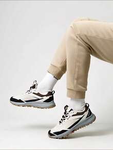 baasploa Scarpe da esterno da uomo, antiscivolo e resistenti all'usura, scarpe da trekking da uomo per attività all'aperto, scarpe da trekking sportive da uomo