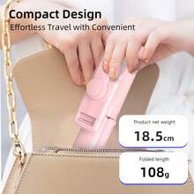 TOKQI 3-In-1 Wireless Selfie Stick Tripod - Portable Phone Holder With Remote, Extendable For Travel Vlog, Live Streaming, Photography - Universal All Smartphones (IOS/Android) - Pink - View 7