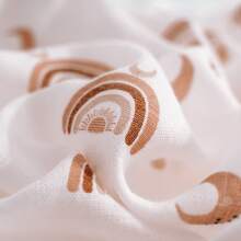 Receiving Blanket Boy Cotton Muslin Swaddle Blankets Girl Newborn Squares Double Absorbent Infant Swaddling Wrap - 6 Pack - 彩色 - 查看 3