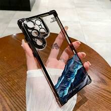 Fashion Snow Mountain Creative Phone Case For Samsung S25 S24 S23 S22 S21 FE Ultra Plus 4G 5G Shockproof Transparent Soft Back Cover - 混合色 - 查看 5
