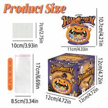 Halloween Purple Pumpkin Candy Surprise Cash Draw Box Easter Carnival Decoration Party Decoration Supplies Decoration Gift Box - Black - View 4