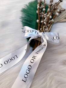 Custom Satin Ribbon Bows With Text, 25mm Wide Gift Ribbon, DIY Cake Baking Crafts Rose Flowers Birthday Party Colored Ribbons, Wedding Decoration Gift Packaging, Graduation, Balloon Ribbon, Chic Autumn, Stylish, Fashion, Hipster, Casual, Minimal Chic, Personalized, Customized, Custom, Unique, Guy Costumes, Capsule Wardrobe, Men Basic/Street Style, Ideal Gifts For Him, Boyfriend, Family, Friends, For Birthdays, For Vacation/Holiday, For School/Competition, For Sports/Climbing, Outdoor Decor