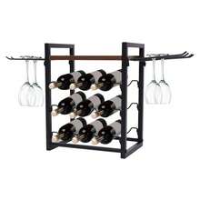 OUKANING Estantería de Vinos, Estantería de Almacenamiento de Vinos, Estantería de Vinos para Mostrador