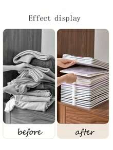 1/5/10/20件裤子收纳折叠板，衬衫折叠板，衬衫隔层收纳盒，T恤收纳盒，衣柜收纳盒，可拆卸可堆叠衣物托盘衬衫收纳盒，衣物折叠板