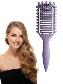 Curl Defining Brush For Wet Hair – Detangling And Styling Comb For Curly Or Straight Hair, Suitable For Men And Women To Shape And Define Curls Or Smooth Straight Hair, Reduce Hair Pulling And Curl Separation, Ideal For Wet Natural Hair, Not Recommended For Dry Wigs, Hair Brush And Comb Tool For Daily Styling, Salon Use And Travel Essentials,Travel Essentials,Travel Essential,Hairstyle,Hairdressing,Hair Brush,Slick Back Brush,Styling Brush,Curly Hair Brush,Edge Brush,Hair Comb,Brush Hair,Hair Brush Set,Comb Hair,Comb For Curls,Detangling Brush,Hair Brush For Women,Hair,Travel,Hair Products,Hair Tools,Hair Stuff,Barber,Barber Accessories,Barbershop,Hairdressing Equipment - Multicolor - View 9