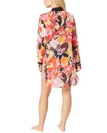Carmen Marc Valvo Cover-Up Shirt - Multicolor - View 3
