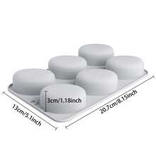 Coffee Bean Silicone Mold - Non-Stick Baking Mold For Chocolate, Candy, Cookies, Soap & DIY Crafts (Multi-Purpose) - Multicolor - View 3