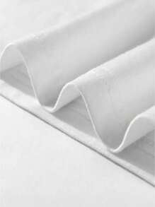 [Y2K Visual Personality Impact T-Shirt] "Fossils Studio" * Personality Patterns (Side Faces Of Characters, Star Elements, Crosses), Retro Craftsmanship, Pure Cotton Tailoring, Y2K Street Style Showing, With "Personality Attitude" As The Core, Interpreting The  Attitude. - 白色 - 查看 5