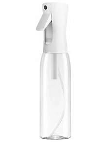 1pc Continuous Fine Mist Spray Bottle: Leak-Proof Design With Adjustable Nozzle For Perfect Even Spraying. For Hairstyling Frizz Control, Skin Care Misting, Plant Watering, Cleaning Solutions & Essential Oil Diffusion. Ideal For Morning Routines, Salon Use, Gardening & Home Organization By Beauty Enthusiasts & Adults. - 白色 - 查看 1