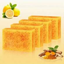 Turmeric Bath Suit, With Foam, Can Be Deeply Cleaned. At The Same Time, It Can Moisturize The Skin Without Dryness, Make The Skin Feel Smooth, Improve Skin Texture, And Gently Exfoliate.