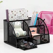 Multifunctional And Creative Office Supplies Desk Organizer For Students, Simple In Design And Great For Storage. - Multicolor - View 10