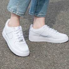 Nike Air Force 1 LE 男女款运动鞋经典篮球休闲日常舒适耐用皮革气垫白色 DH2920-111 - 白色 - 查看 6