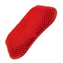 Silicone Seat Cushion, Cooling Seat Cushion (Super Large & Thick), Breathable Honeycomb Design Absorbs Pressure Points Seat Cushion, Gel Cushion For Office Chair, Home Car Seat Cushion For Wheelchair - 紅色 - 查看 2