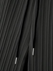 Simple And Elegant Men's Suit With Short-Sleeved Shirt, Short-Sleeved Shirt + Shorts, Fashionable Summer Men's Suit With Lapel, Suitable For Beach Vacations And Leisure At Home. - 黑色 - 查看 5