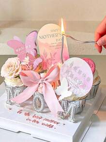 6 piezas/18 piezas Velas de cumpleaños, 6 piezas/Caja, Decoraciones para pasteles, Velas en espiral, Velas doradas, Velas plateadas, Velas retorcidas, Velas curvas para pasteles, Artículos para fiestas