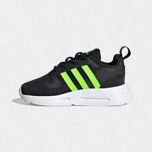 Adidas 幼儿/小童运动鞋，休闲运动鞋，GY3781，尺码偏小 - 黑/綠 - 查看 6