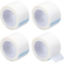 4 Rolls/12 Rolls Microporous Tape, 2.5cm X 9m, Suitable For First Aid Bandaging, Bandage Wrapping, Breathable, Can Be Used For Eyelash Extensions - Multicolor - View 1