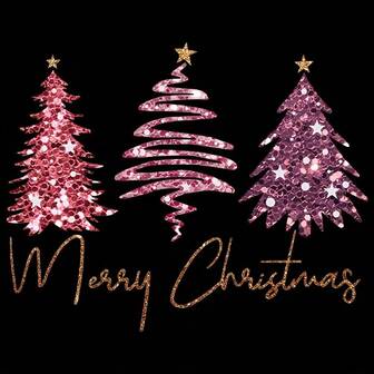 1/2/3pcs Christmas Tree Sequin Heat Transfer Stickers, Suitable For DIY Clothing, T-Shirts, Masks, Jeans, Backpacks
