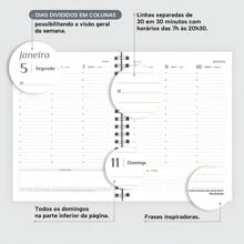 iscool 2026 Agenda Weekly Planner Hardcover Teachers Change The World - 黑色 - 查看 6