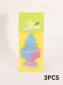 Deodorante per auto naturale alla vaniglia, profumatori d'auto a forma di albero di Natale, accessori per interni auto