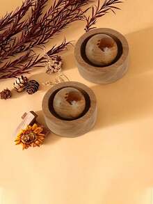 2pcs Wooden Essential Oil Diffuser, Non-Electric, Made Of Natural Wood, Suitable For Use With Essential Oils, Durable And Flame Resistant, Releases Fragrance-Free Aroma To Improve Air Quality, Applicable For Car And Home Decor Like Bedside, RV, Car Interior, Modern Home Decor. Diffuser Sticks, Diffuser