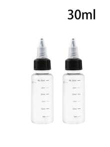 Chai đựng dầu dưỡng tóc 30/50/100/230ml có nắp đậy, dạng bóp, chai nhựa trong suốt, chai PET rỗng có vạch chia, chai đựng thuốc nhuộm tóc có vạch chia, tiện lợi để thoa lên chân tóc, hộp đựng mỹ phẩm có thể tái sử dụng với nắp vặn và vạch chia, thích hợp cho mực lỏng, sơn dầu, thủ công mỹ nghệ, chăm sóc tóc chuyên nghiệp, nhuộm và tạo kiểu tóc, vật dụng cần thiết khi đi du lịch. - Nhiều màu - Xem 15