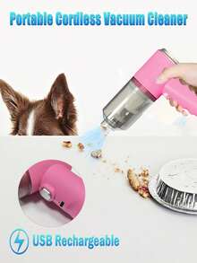 Handheld Vacuum Cleaner Cordless Portable Vacuum Cleaner For Home And Pet Hair Cleaning Rechargeable Multifunctional Home Dust, Crumbs, Couch Pet Hair Cleaning Tool