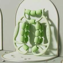 18-Wheel Leg Massager, Double Massage, Roller Slimming Leg Device - Circular Clamp Calf & Thigh Muscle Relaxer - Roller Massage Spike Ball, Yoga Exercise Accessory, Thigh Roller Relaxation, Leg Clamp Ring, Muscle Relaxation Spike Ball, Muscle Stretching Dedicated Device, Muscle Relaxation - Multicolor - View 11