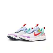 Nike E-SERIES 1.0 GS女子大童運動休閒鞋 - 白紅色 - 查看 3