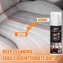 H4Cacle 汽车皮革座椅多功能泡沫清洁剂，轻松清洁汽车内饰，免冲洗配方，适用于仪表盘和方向盘。 - 470 - 查看 2