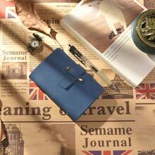 1 件定制复古 PU 皮革商务办公会议笔记本、可拆卸活页记事本、日记本、日志本 - 彩色 - 查看 11