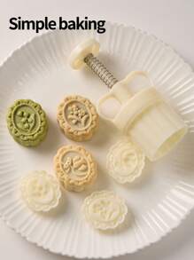 مجموعتان من قوالب الحلوى بنمط سوسن الوادي، هدية عيد ميلاد، مجموعة أدوات الخبز، لوازم بنتو، قوالب تشكيل الكوكيز اليدوية DIY ، قوالب تقطيع الكيك والكوكيز والبسكويت، أدوات مطبخ لحلوى القمر والحشوات، قوالب بسكويت السكر وأدوات حلوى الكوكيز. مجموعة قوالب الكعك القمري.