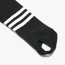 Adidas 1pc Women's Slim Fit Elegant Versatile Long Sleeve One-Piece Swimsuit With Skirt GP9521 - Black/white - View 3