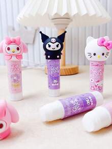 1/3/6 件正版  、、 可爱固体胶棒，高粘度，可爱 DIY 工艺品，适合青少年和成人，学习和办公用品 - 彩色 - 查看 7