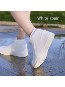 Rainproof Shoe Covers Wholesale Latex Waterproof Shoe Covers Thick Section Rainy Day Outdoor Silicone Rain Shoe Covers Anti-Slip Wearable Rain Boots Waterproof Shoe Covers Latex Anti-Slip Rainproof Shoe Covers Thickened Wearable Outdoor Waterproof Shoe Covers Rainproof Rain Boot Covers For Men And Women Shoe Size 34-40