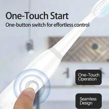 Miniso SO-WSL1193電動牙刷 聲波變頻技術 多種清潔模式 細軟毛刷頭 低噪設計 便攜旅行盒套裝