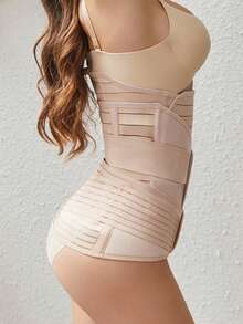 Women's Waist Trainer, Tummy Control Shapewear - Apricot - View 2