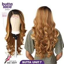 DSensationnel Butta Lace Wigs Unit 7 Extra Wide 5 Inch Deep Parting Synthetic Preplucked Hairline L Lacefront 1 JETBLACK 7001 - 1JetBlack - View 4