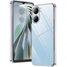 ZTE Libero 5G IV Case Clear Nubia Ivy A302ZT Libero 5g IV Smartphone Case Z6561J Cover Shockproof Transparent Soft (Silver)