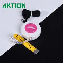 AKTION 1.5m/2m/3m Retractable Soft Tape Measure Dual Scale For Sewing Knitting - Random Color - View 12