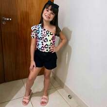 Pópidí Children's Flip-Flops, Papete Sandals, Girls 12.46S - 粉色 - 查看 3