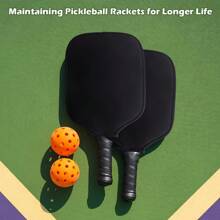 Beach Waterproof Table Tennis Racket Zipper Protector Bag Pickleball Racket Case Pickleball Racket Storage Bag For Pickleball Racket Accessories - Multicolor - View 1