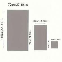 8 件套奢华条纹毛巾套装 - 速干超细纤维，吸水性强，包含 2 条毛巾、2 条手巾和 4 条方巾，带有灰色和白色条纹，提供类似水疗的体验，现代毛巾设计，超细纤维毛巾 - 彩色 - 查看 4